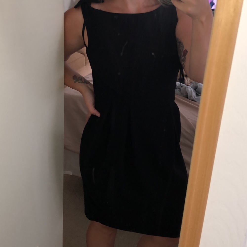 Large black dress
